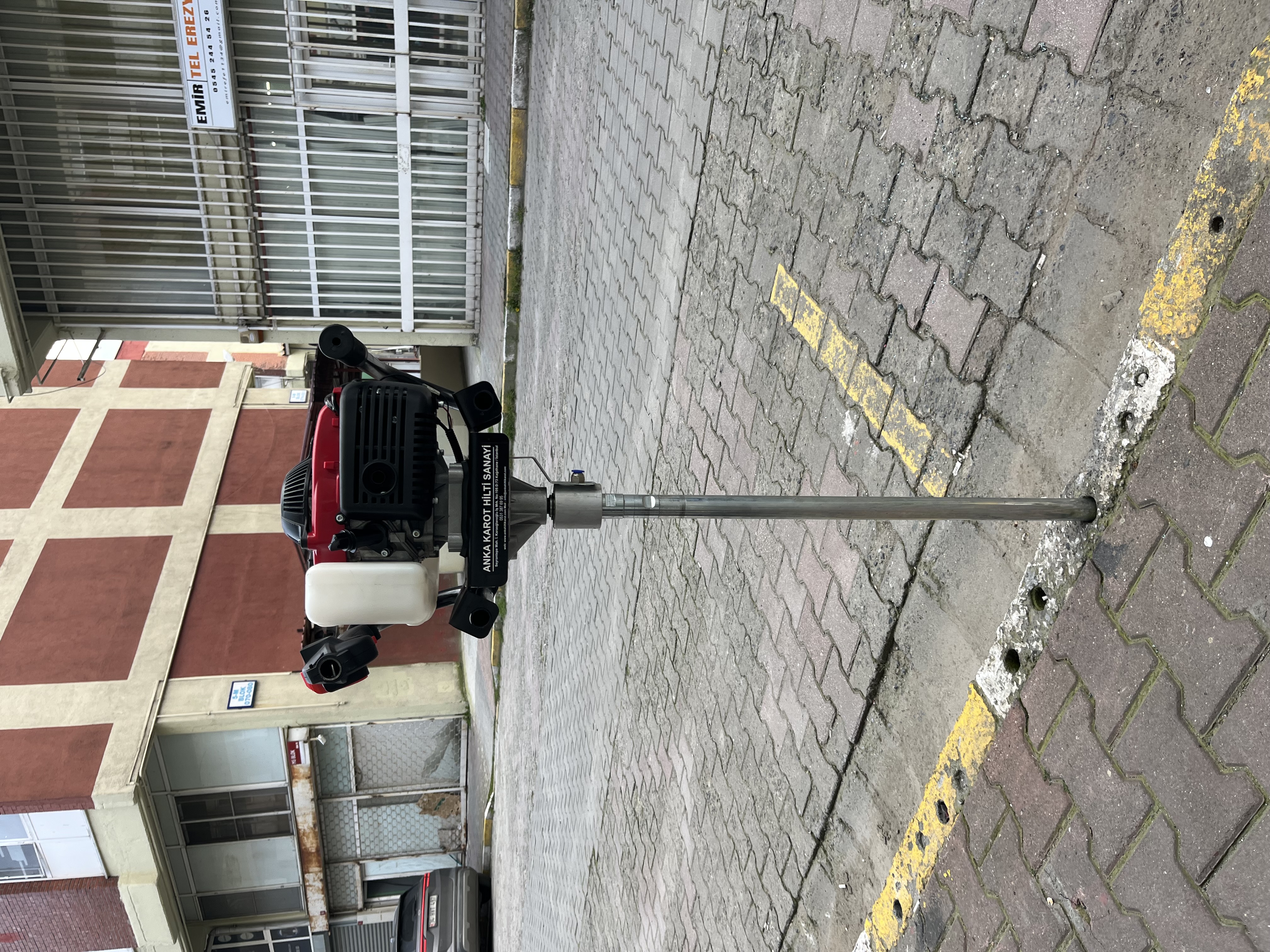 4 ZAMANLI REDÜKTÖRLÜ KAROT MAKİNESİ - Anka Hilti Karot