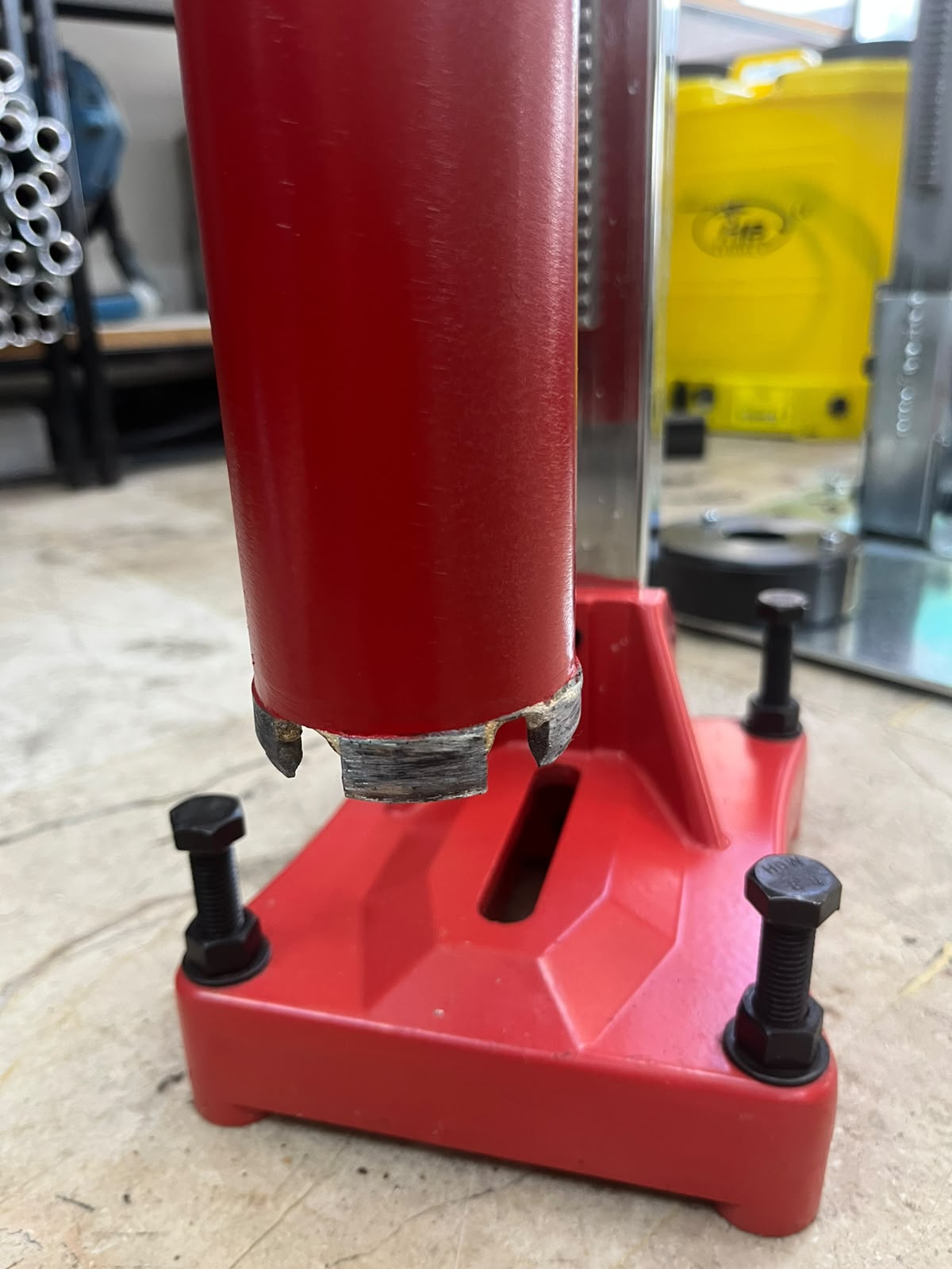 60 MM PROFESYONEL KAROT UCU / PANÇ / ELMASLI KAROT KOVANI
