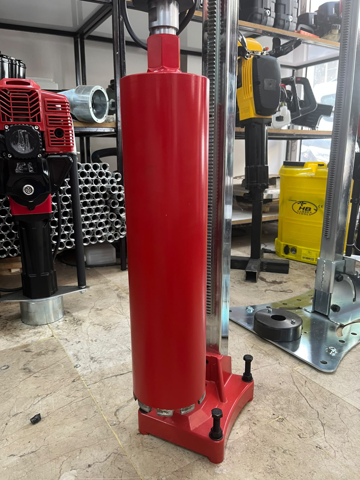 120 MM PROFESYONEL KAROT UCU / PANÇ / ELMASLI KAROT KOVANI