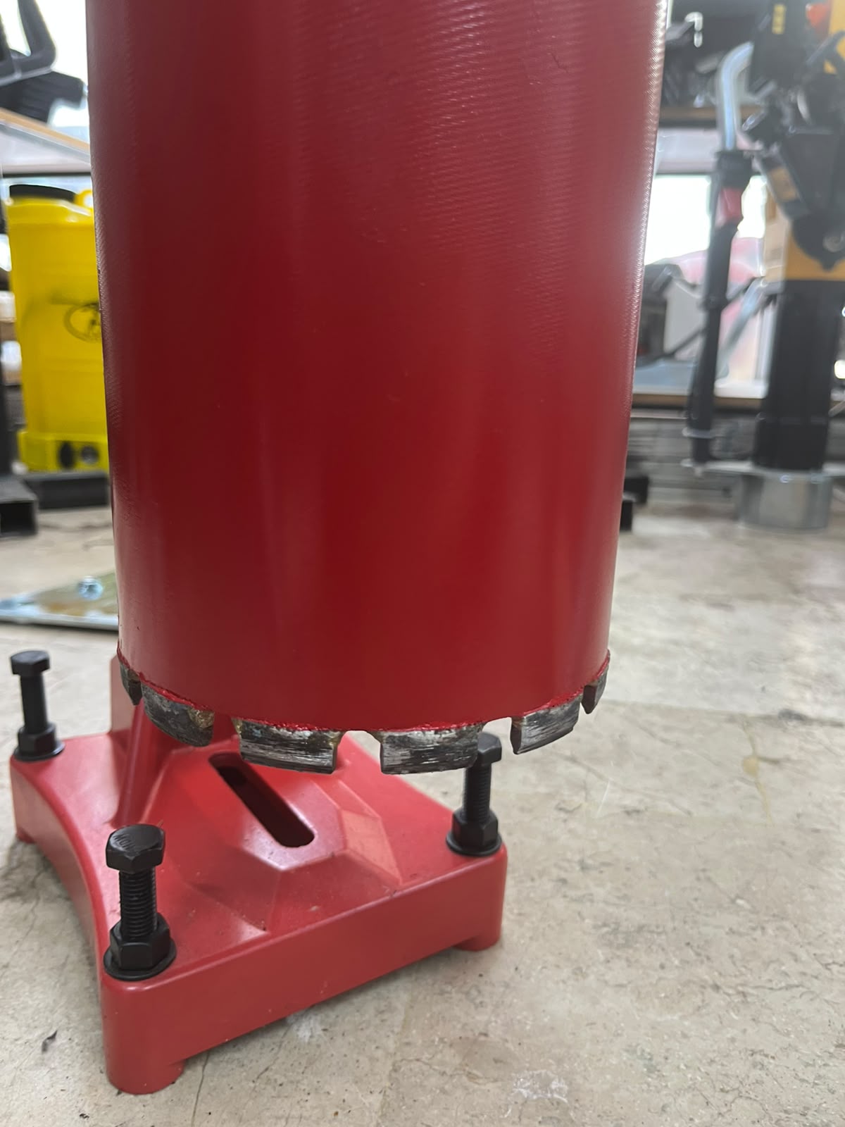 150 MM PROFESYONEL KAROT UCU / PANÇ / ELMASLI KAROT KOVANI