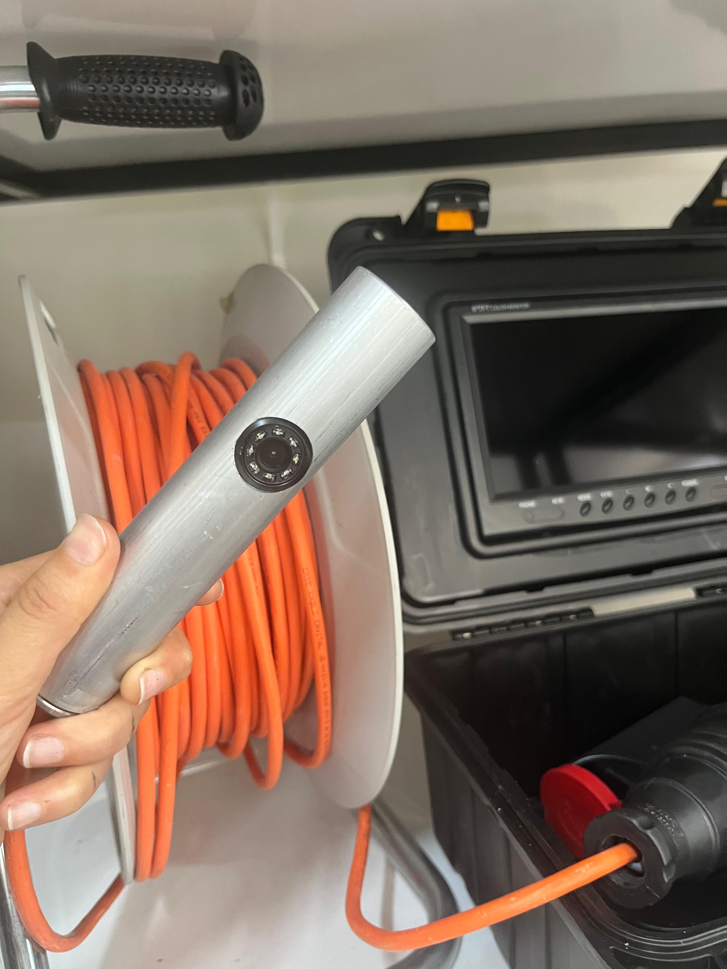 25 METRE 9 İNÇ ÇİFT KAFALI PROFESYONEL ÇANTA KAMERA KAYITLI - Anka Hilti Karot